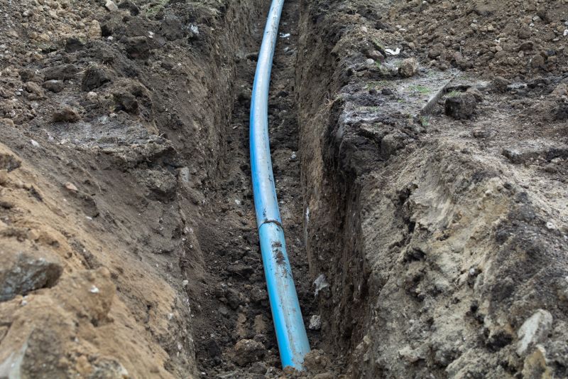 Spring Water Line Installation